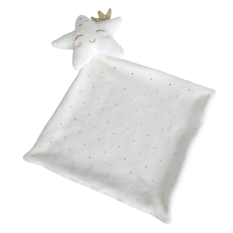  spandex baby comforter white star 25 cm 